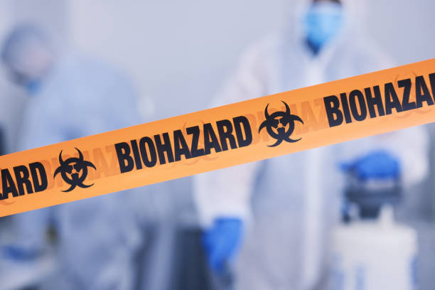 Professional Blood Cleanup technician working in Goleta, CA